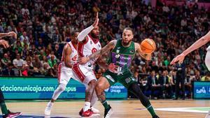 Justin Cobbs fue decisivo en el tercer cuarto para la victoria del Unicaja.