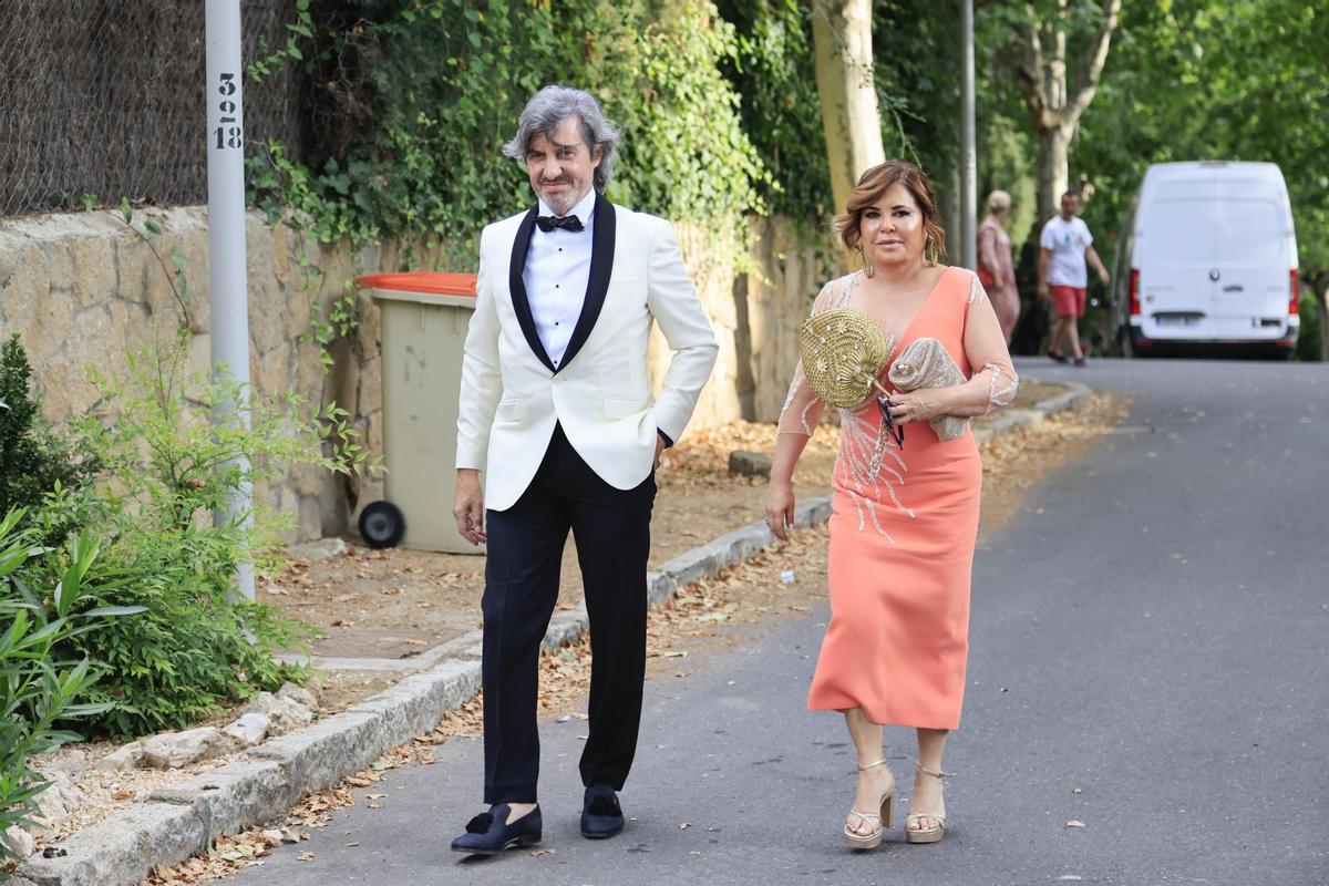 Los invitados a la boda de David Summers (Hombres G) y Christine Cambeiro