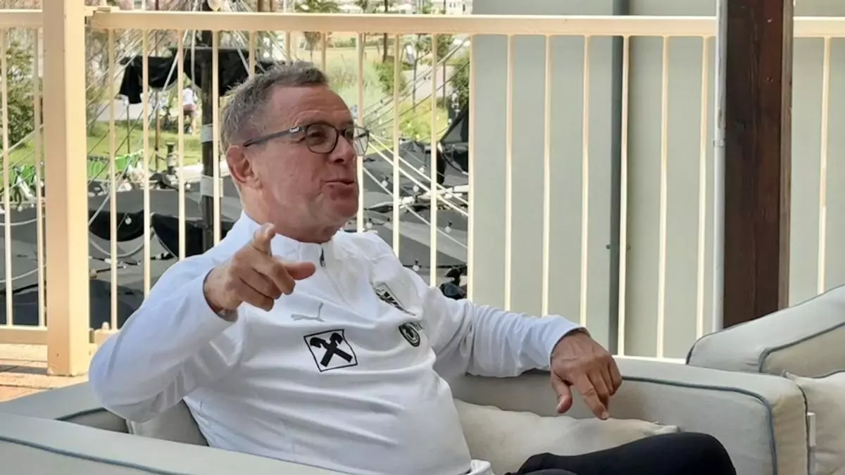 Rangnick: "Flick sabe trabajar con jvenes para que corran como lobos y dejarles arriesgar"