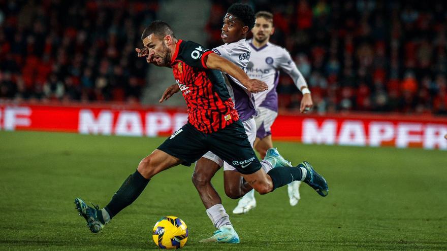 Dani Rodríguez, en el último partido frente al Girona.