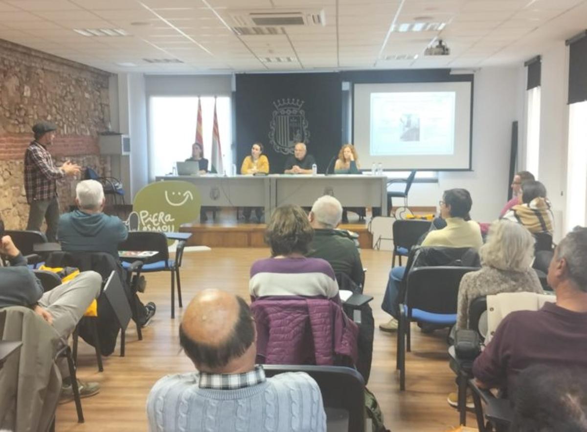 Representants del camí de Marina, reunits a Piera | AJ. PIERA