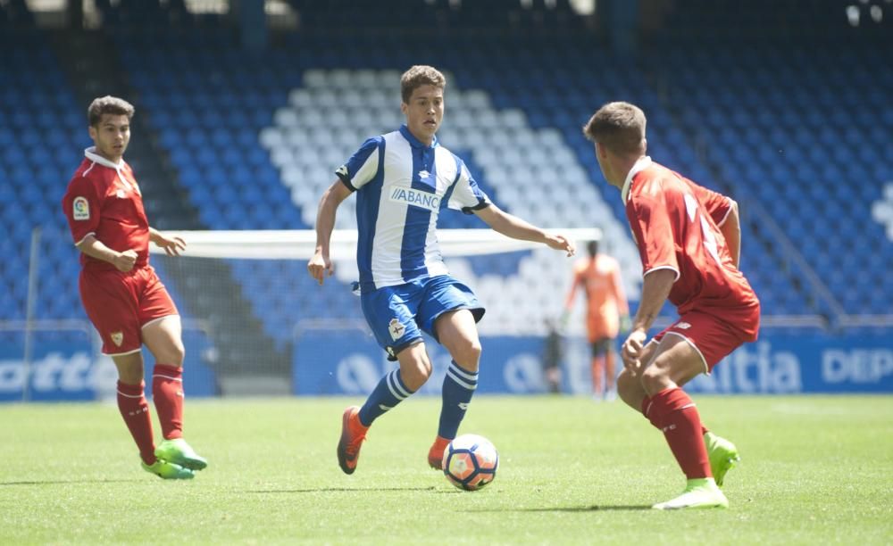 El Dépor juvenil cae y se queda fuera de la Copa