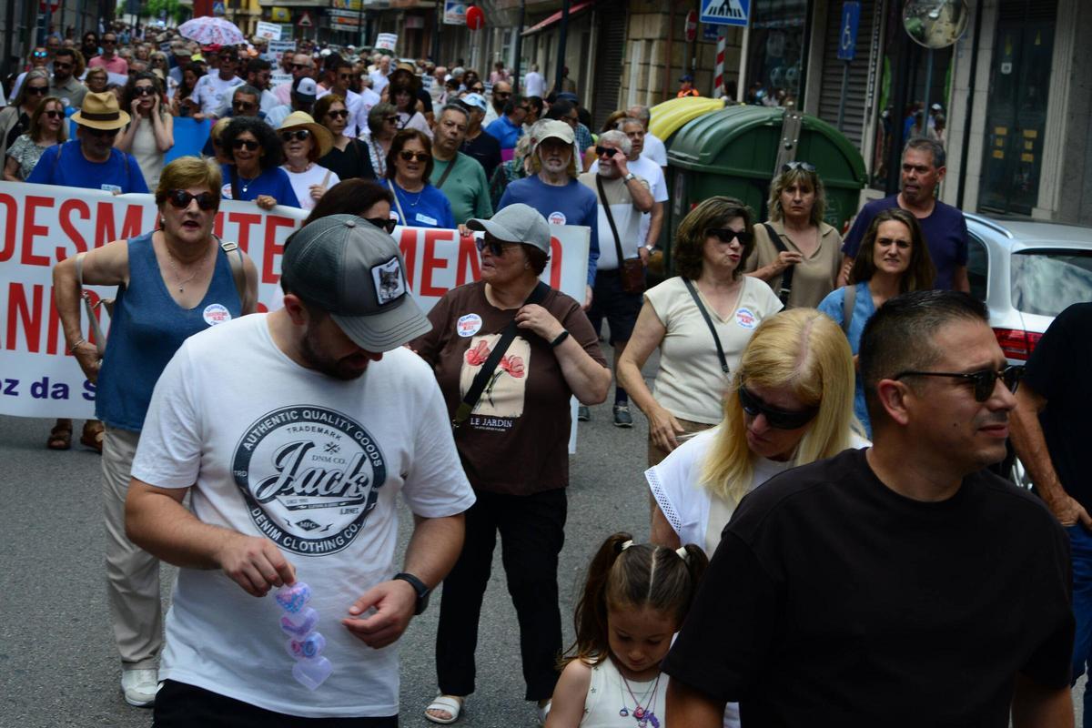 La manifestación por el PAC de Moaña, en imágenes La manifestación por el PAC de Moaña, en imágenes