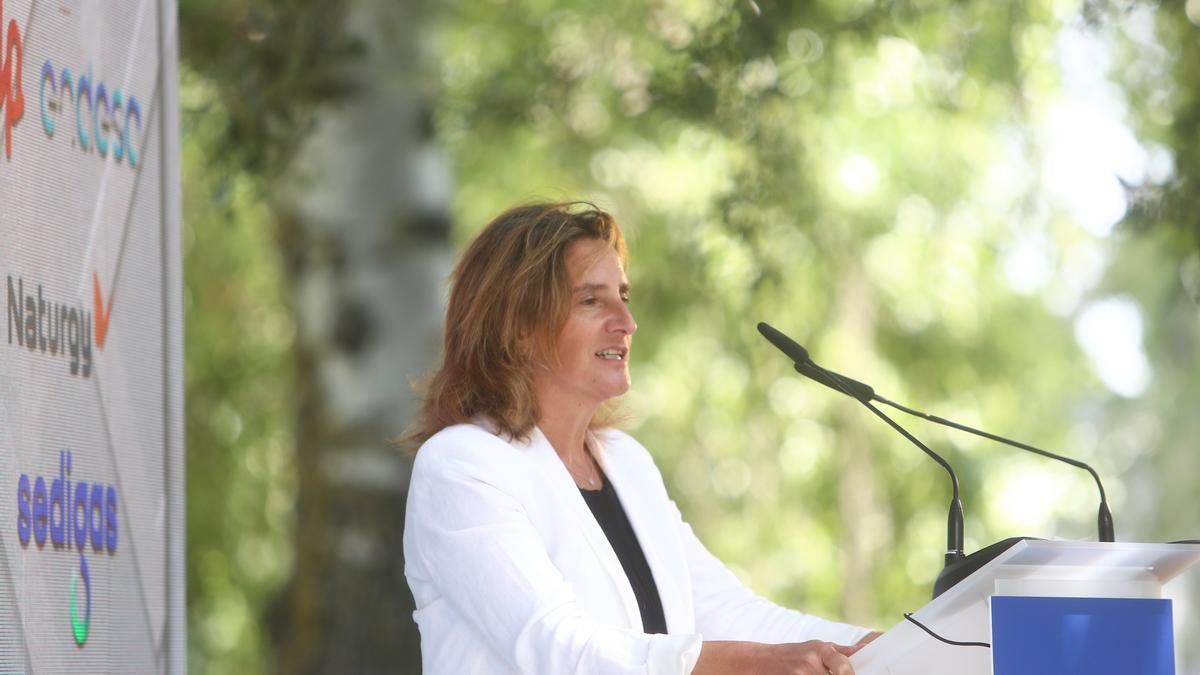 La ministra para la Transición Ecológica y el Reto Demográfico, Teresa Ribera.
