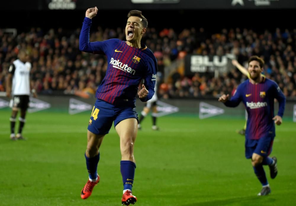 Semifinal de la Copa del Rey: Valencia - Barcelona