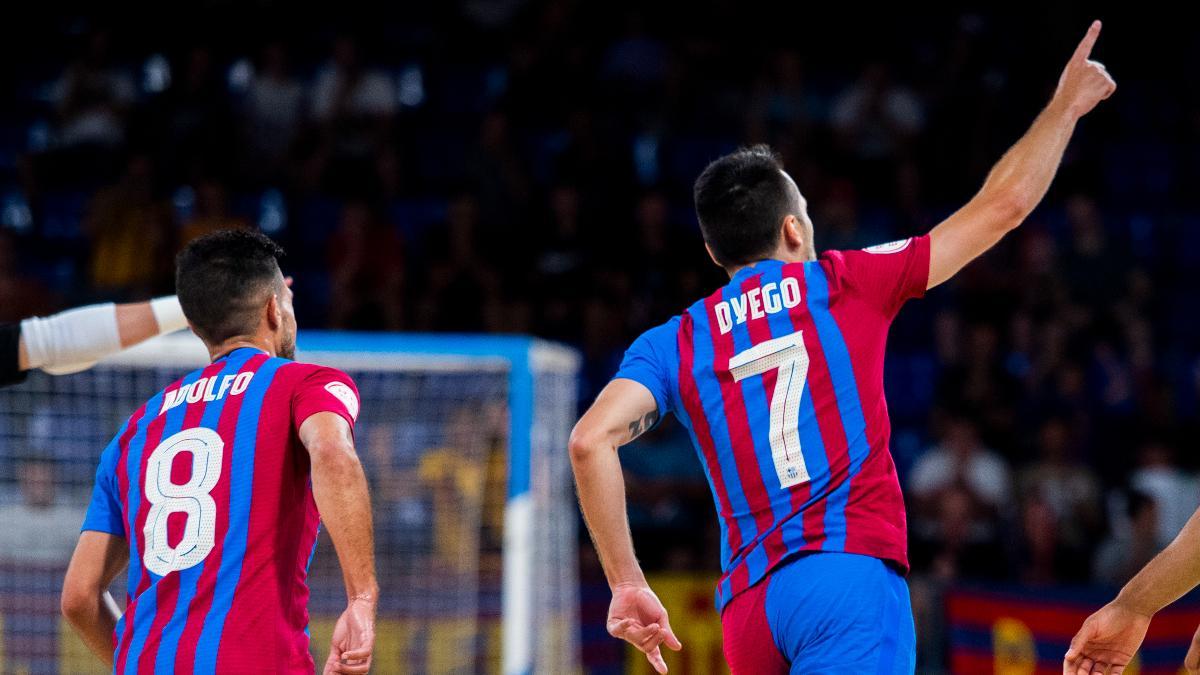 Dyego marcó el camino del Barça en ataque
