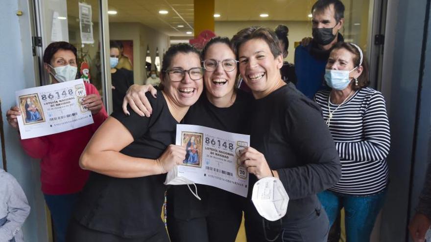 El Gordo de la Lotería de Navidad cae en Las Palmas de Gran Canaria