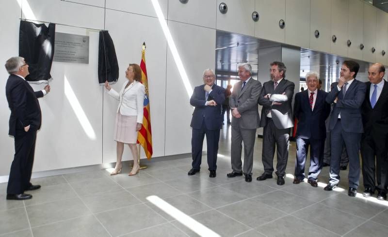 Fotogalería de la inauguración de la Ciudad de la Justicia de Zaragoza