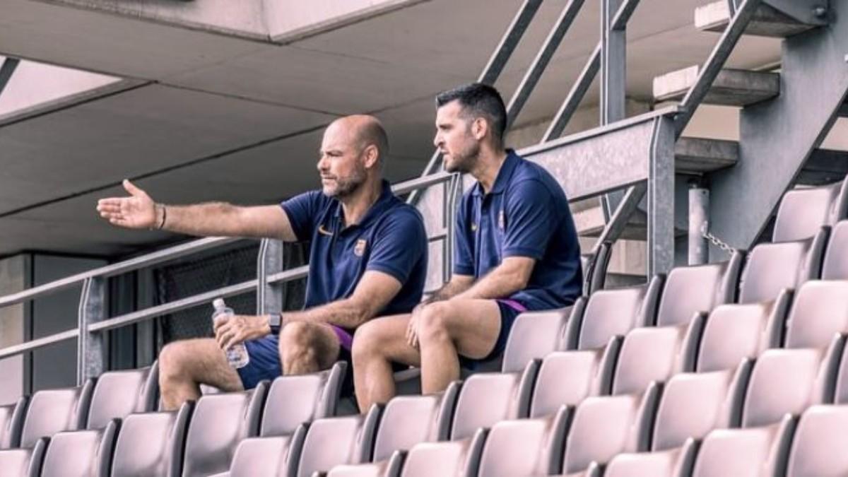 Víctor Rodríguez es el ayudante de Jordi Pérez