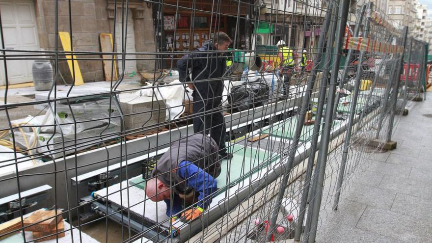 Obras en el centro urbano.   | // IÑAKI OSORIO