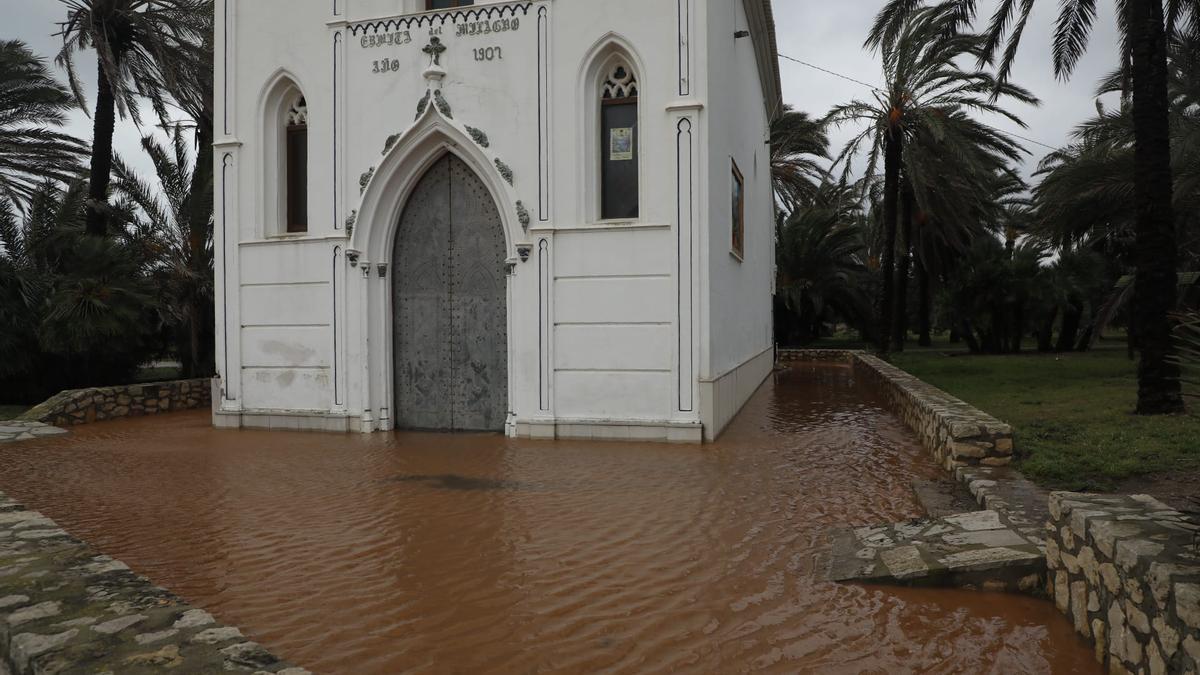 La ermita dels Peixets, en la desembocadura del Carraixet en Alboraia