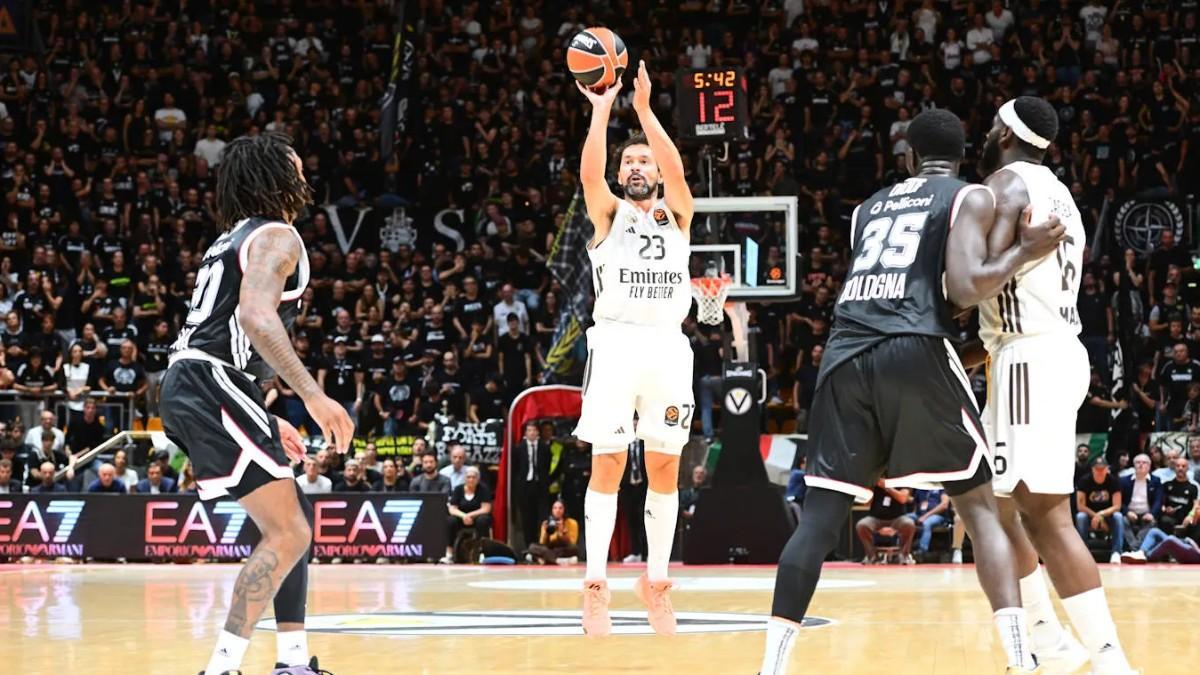 Sergio Llull, ante la Virtus Bolonia