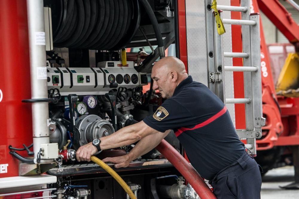 Nuevos bomberos de Oviedo