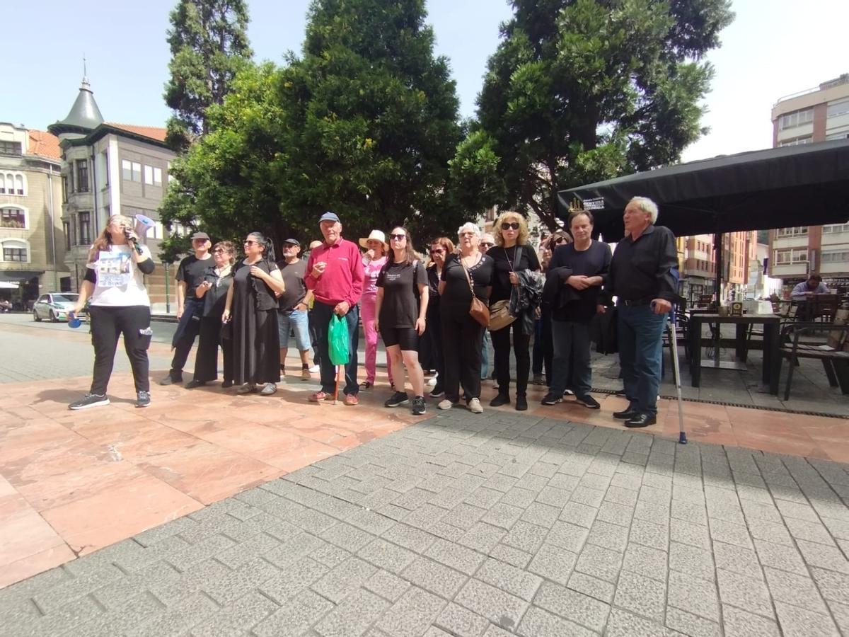 La protesta vecinal.