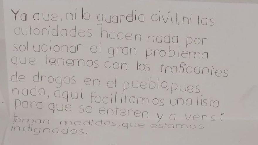 &#039;El justiciero de Viver&#039;: un vecino revela quiénes presuntamente trafican con droga en el municipio castellonense