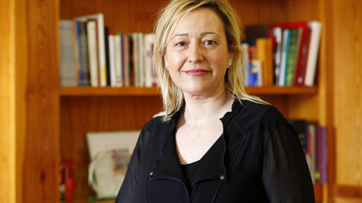 Marta Gastón, consejera de Economía, Planificación y Empleo del Gobierno de Aragón