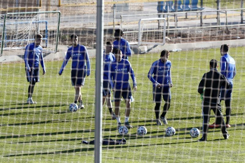 Primer entrenamiento de André Pereira