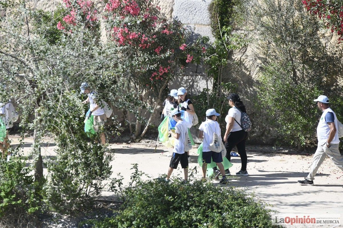 Todas las imágenes del reto de limpieza del río Segura en Murcia