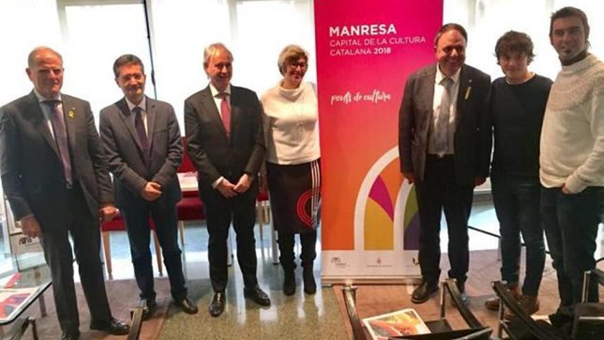 El xef Jordi Cruz apadrina  a Barcelona la capitalitat cultural de Manresa 2018