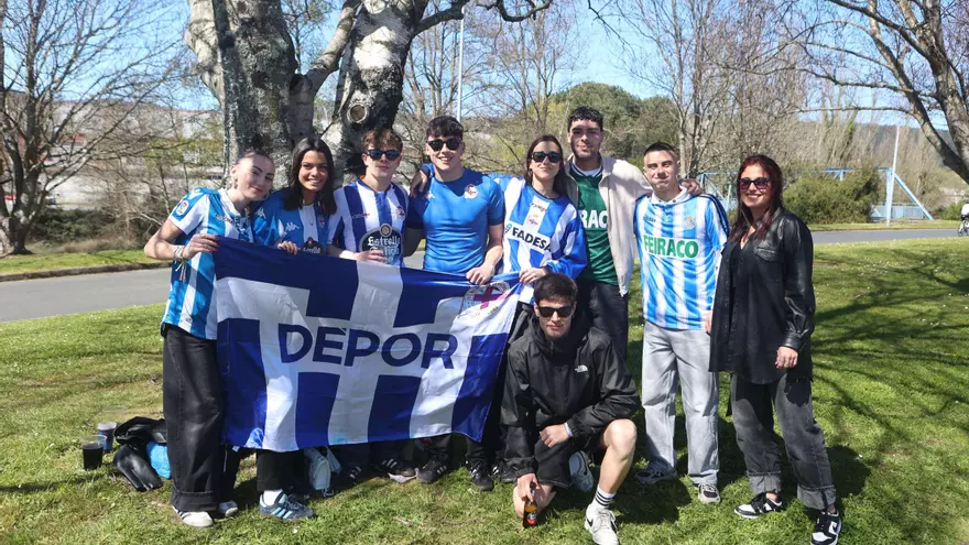 La pasión del derbi entre Racing de Ferrol y Dépor descrita por dos seguidores en la previa