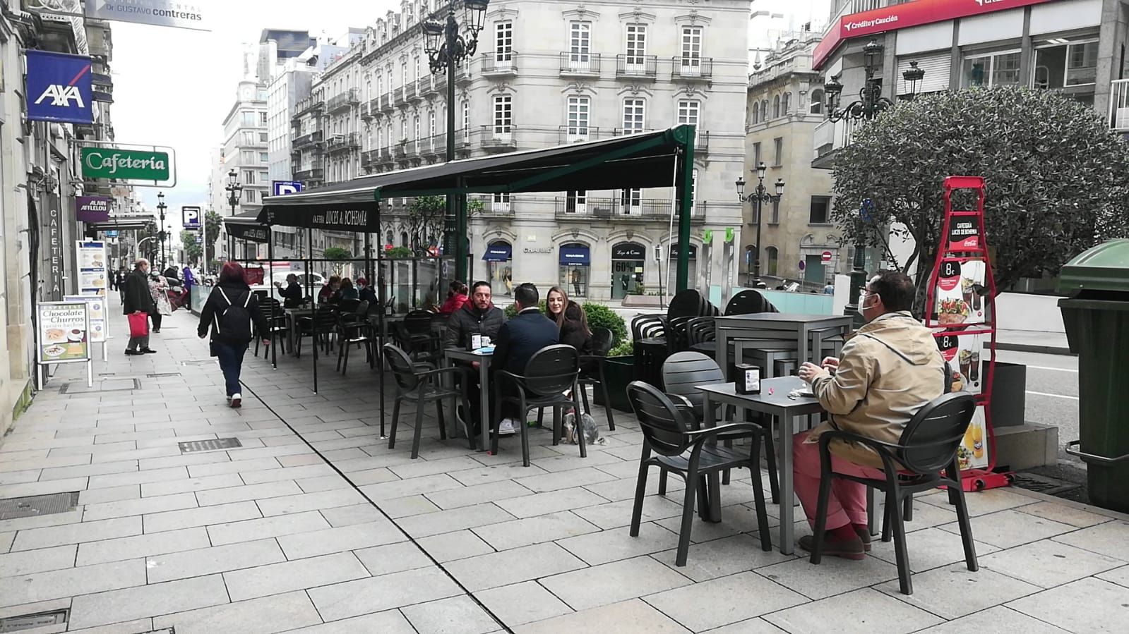 Terraza de Luces de Bohemia.