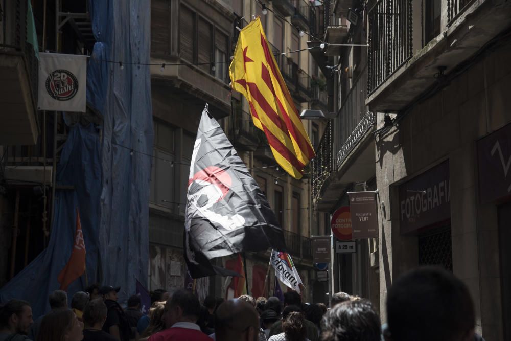 Manifestació de l'1 de maig a Manresa