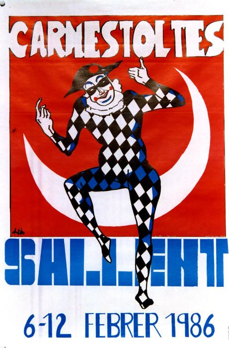 Tots els cartells del Carnaval de Sallent