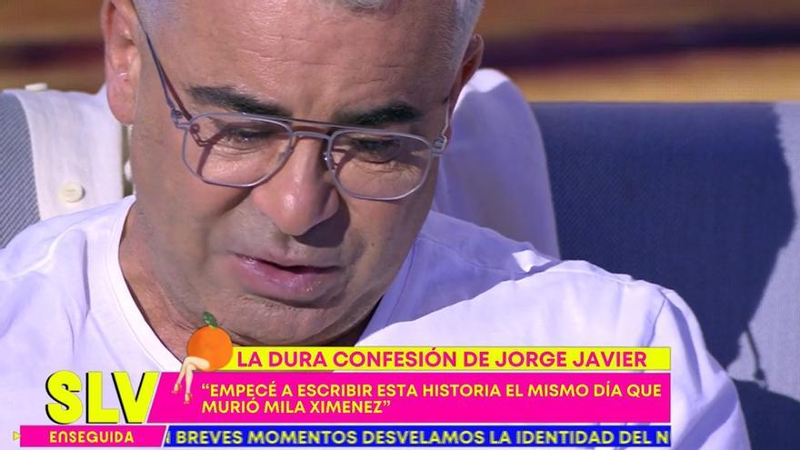 Jorge Javier, emocionat en anunciar el seu nou llibre: «M’ha servit per sortir del pou on era»