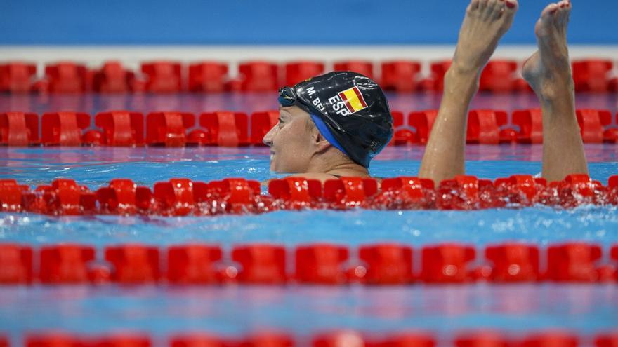 Mireia Belmonte se queda a las puertas del podio en los 400 estilos