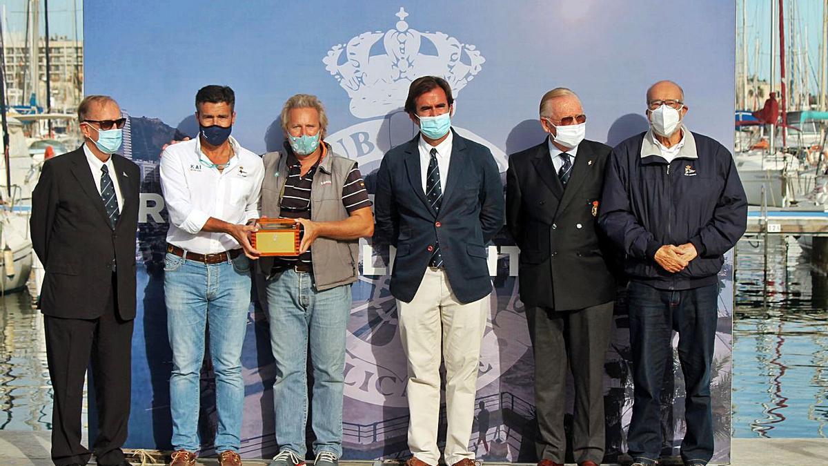 Entrega del Trofeo Especial Máximo Caturla 2020  al patrón Nacho Campos.