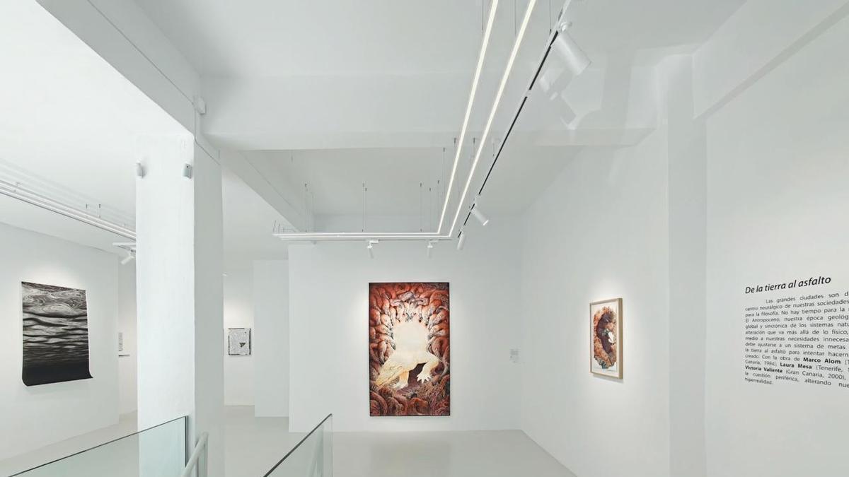 Un detalle de la nueva exposición de Artizar en Madrid.