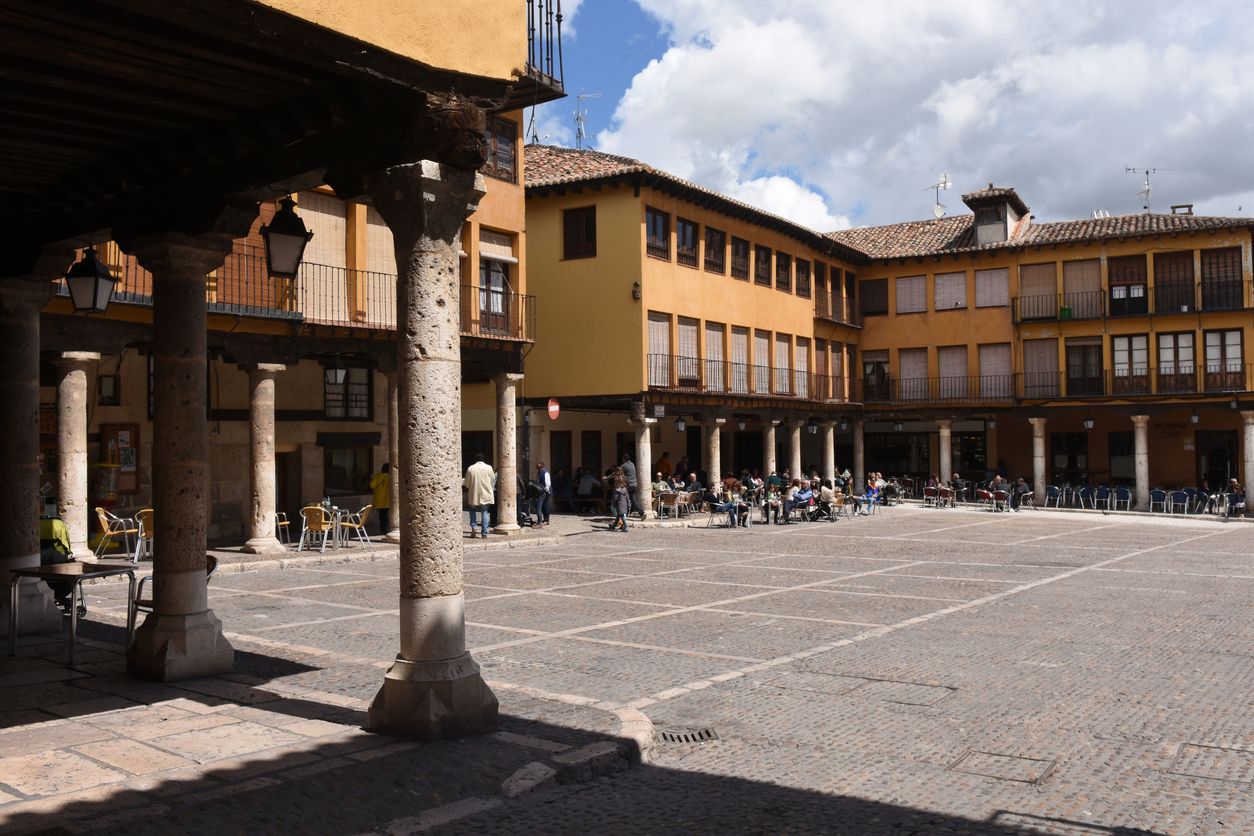 La Plaza Mayor de Tordesillas