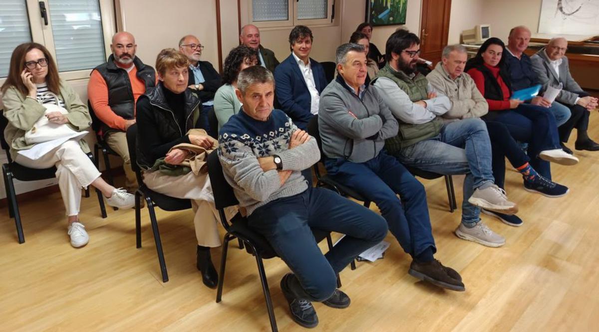 Una de las últimas reuniones de la Mancomunidad del Oriente, hace un año.