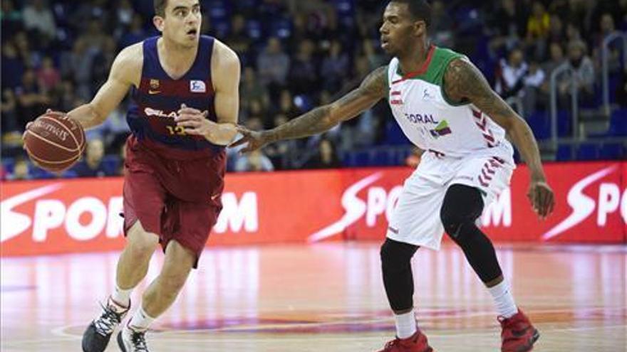 El Barça se redime del fracaso europeo ante un discreto Laboral Kutxa (89-68)