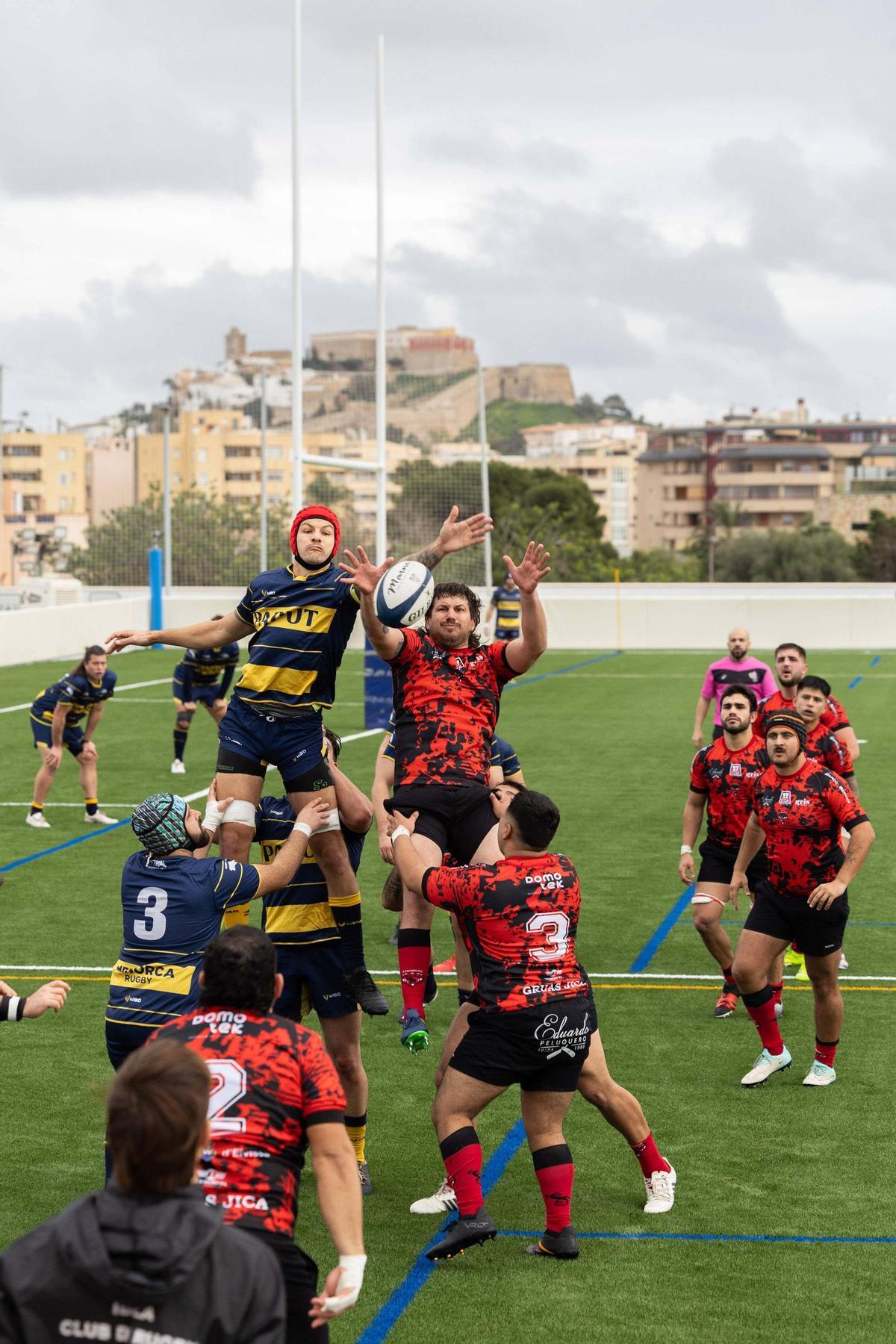 Primer partido en es Putxet: Ibiza Rugby-Menorca
