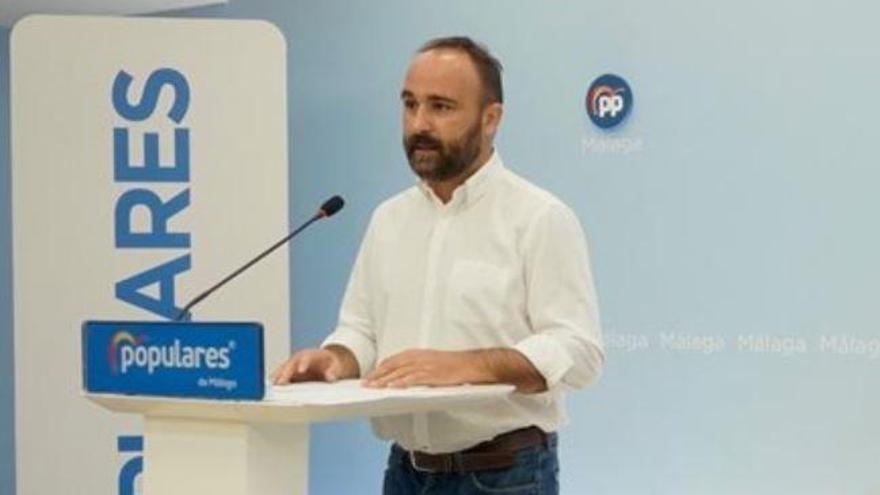 El diputado del PP de Málaga, Mario Cortés.