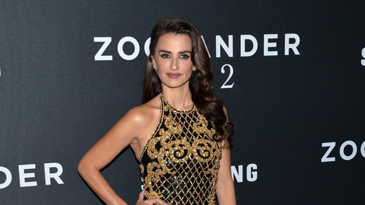 El look de Penélope Cruz en el estreno de 'Zoolander 2' en Nueva York