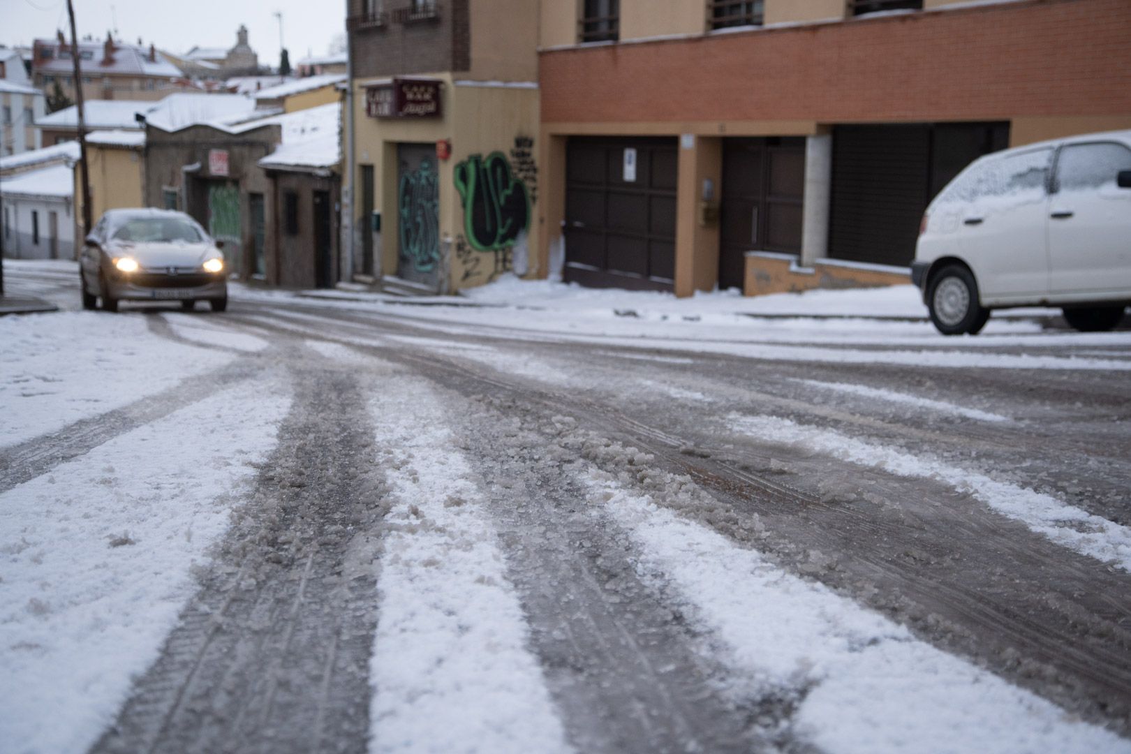 La borrasca Filomena sigue castigando a Zamora