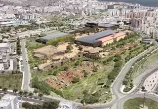 La nueva Infecar prevé un pabellón de 20 metros de alto y más zonas verdes