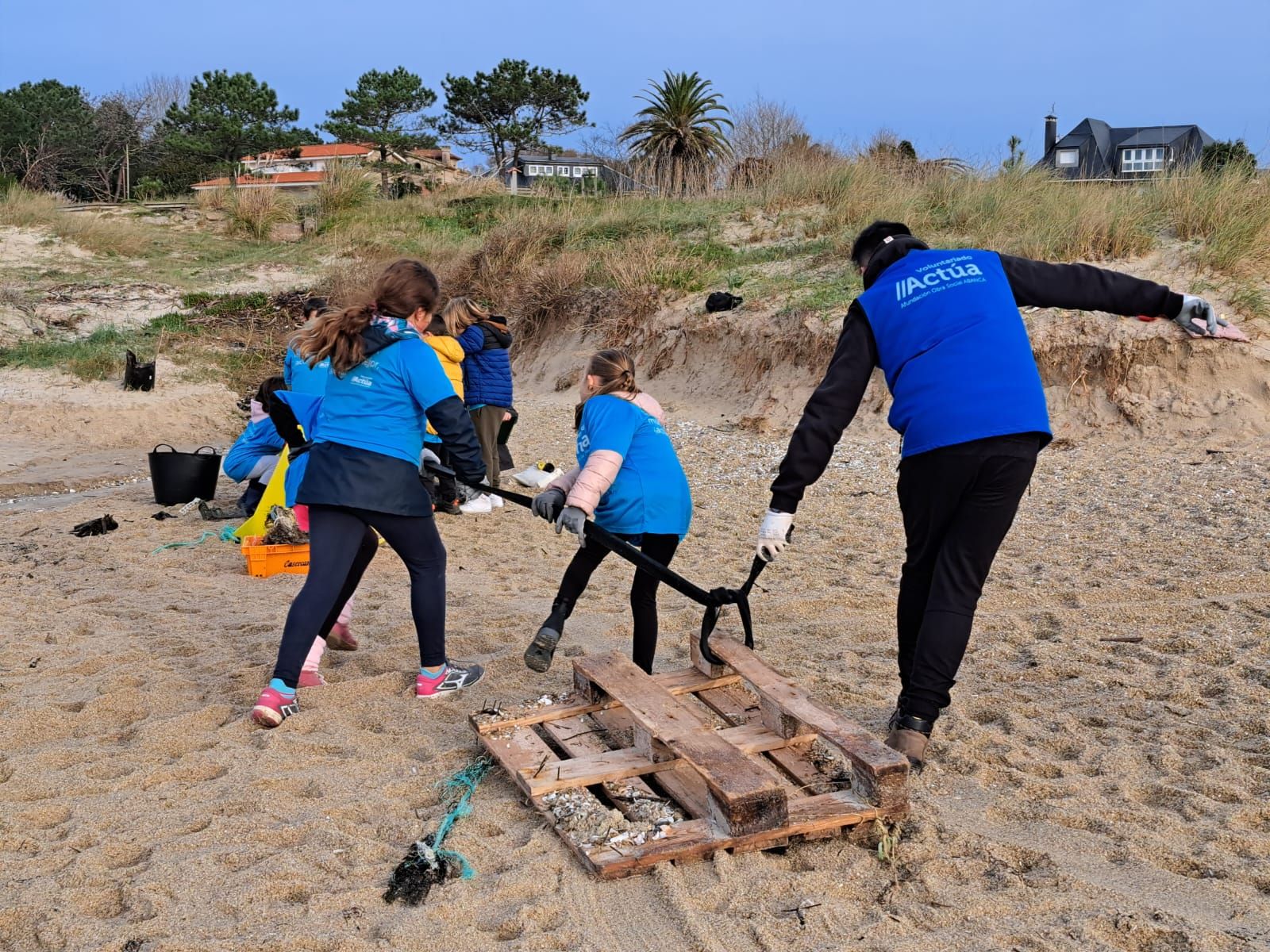 Así conmemoró la Obra Social de Abanca el Día Internacional del Voluntariado, en O Grove.