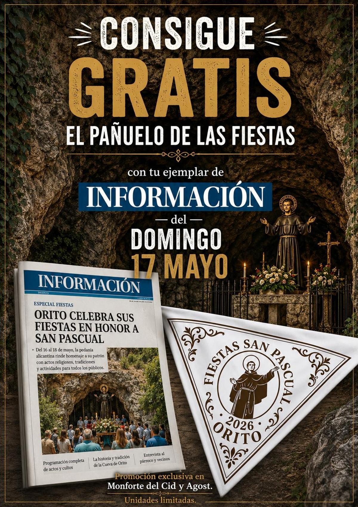La promoción estará disponible este domingo.
