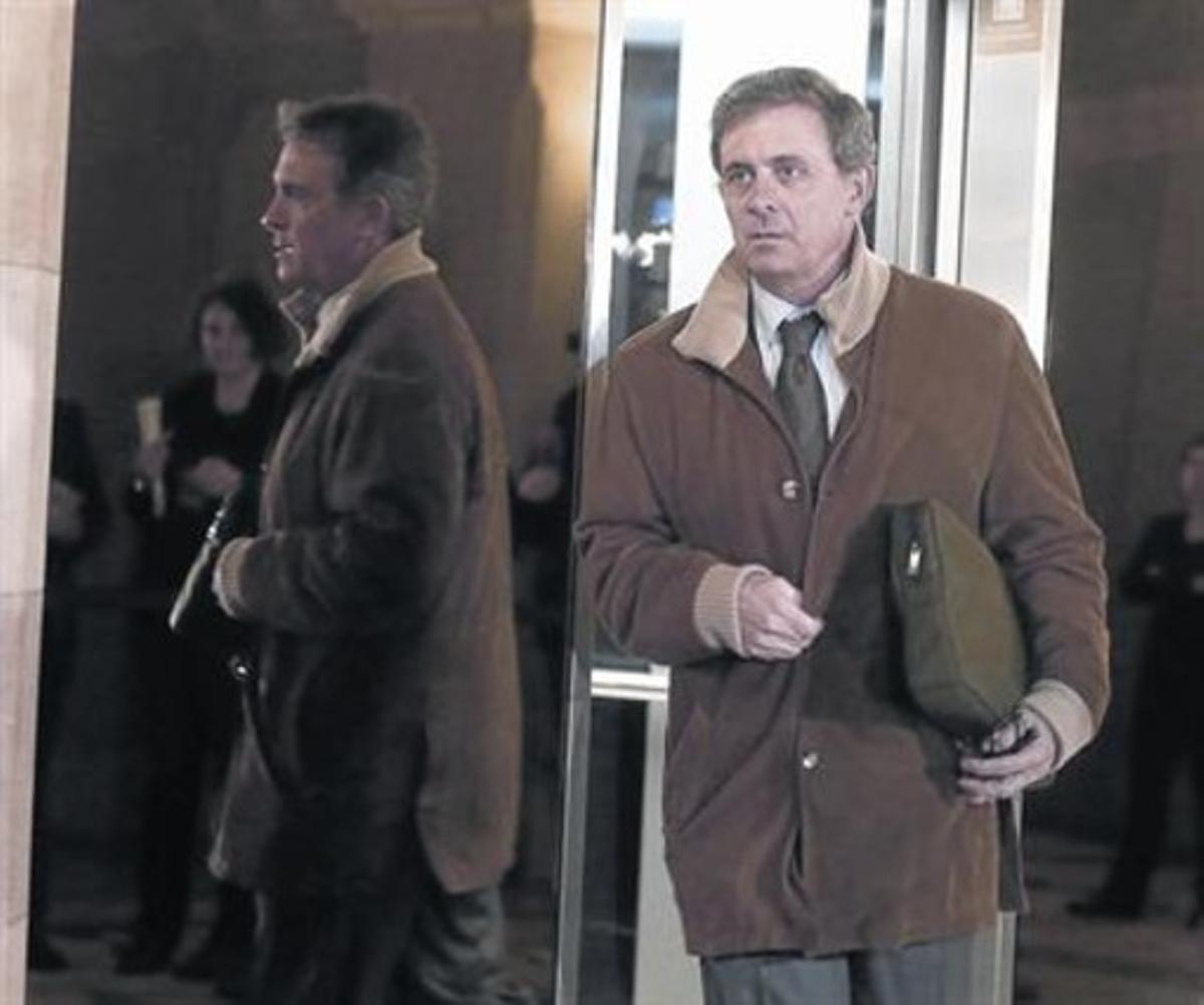Jordi Pujol Ferrusola, a l’arribada al Parlament, dilluns passat. Jordi Pujol Ferrusola, a l’arribada al Parlament, dilluns passat.