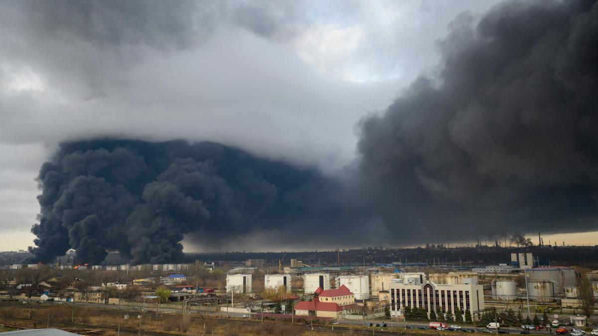 Atacada con misiles una refinería situada cerca de la ciudad de Odesa