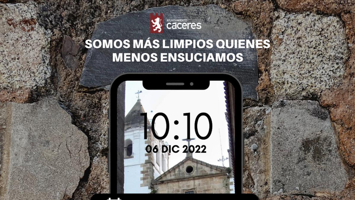 Campaña de limpieza en redes sociales.