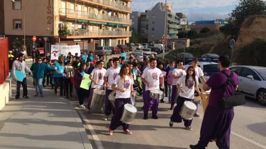 Marcha de los alumnos del Gargasindi