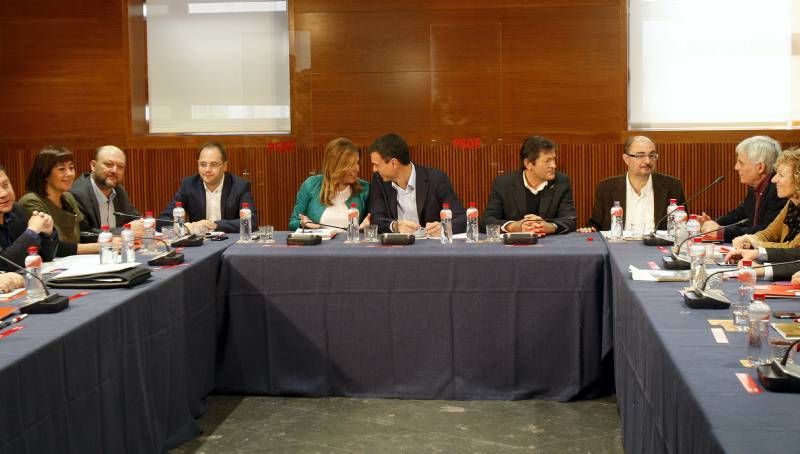 Fotogalería del Consejo de Política Federal del PSOE en Zaragoza