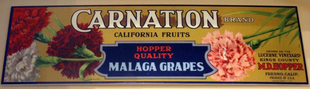 Arte en las pasas de Málaga: El regalo navideño de la alta burguesía