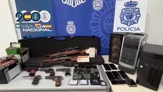 Seis personas detenidas en Tenerife por corrupción de menores, divulgar imágenes de explotación sexual infantil y tenencia ilícita de armas