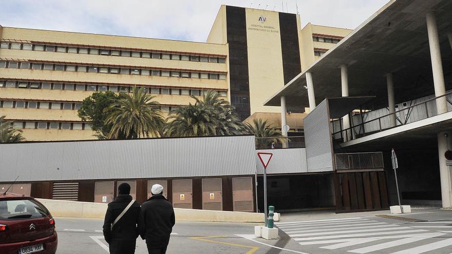 El Hospital General de Elche, en una imagen de archivo