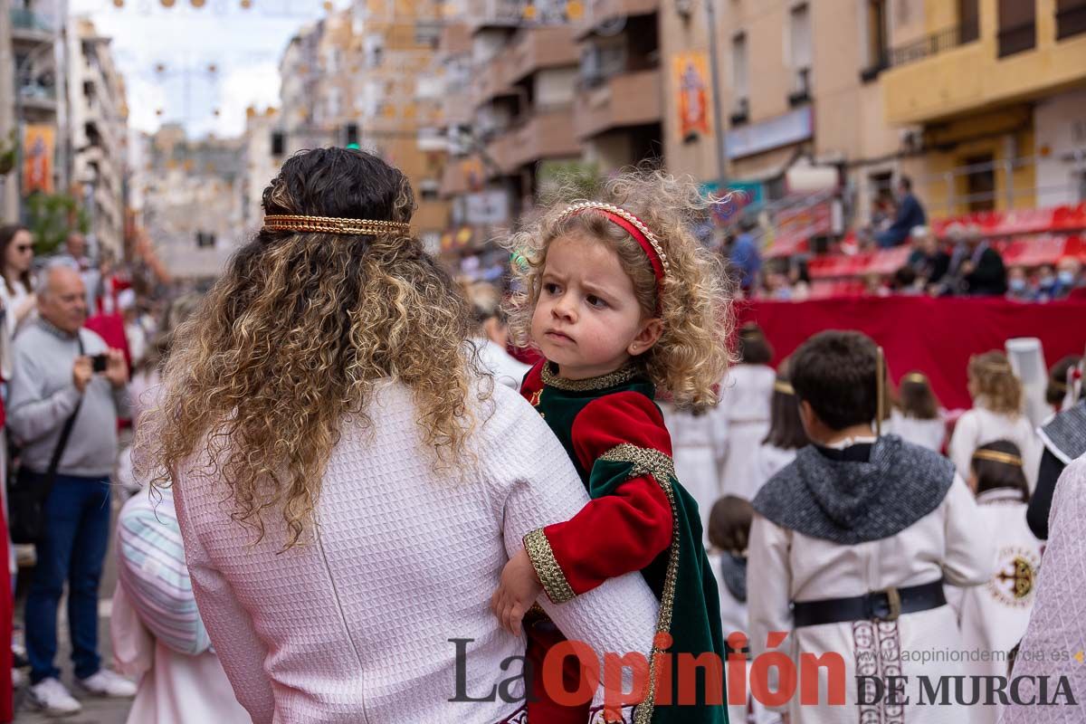 Desfile infantil en las Fiestas de Caravaca (Bando Cristiano)